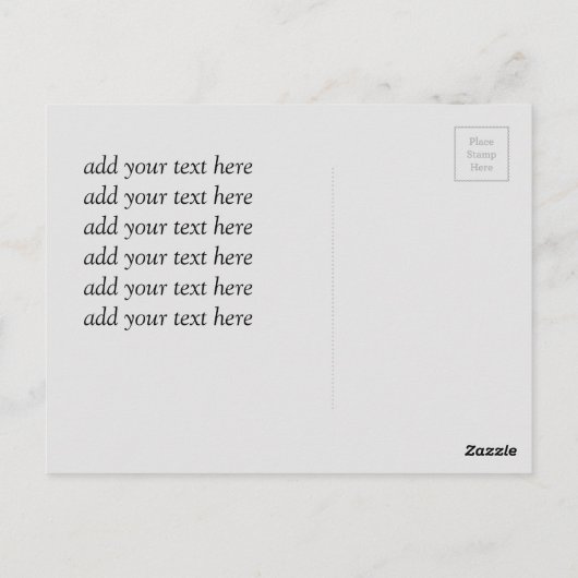 Märchen danke dir Karte (Rückseite)