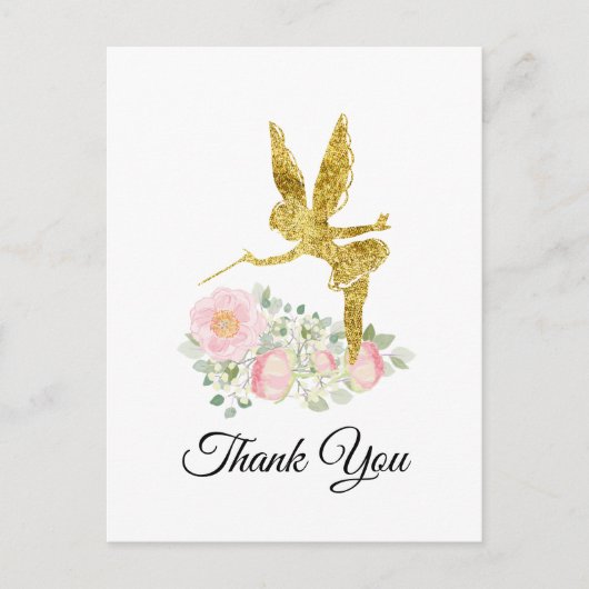 Märchen Dankeschön Karte (Vorderseite)