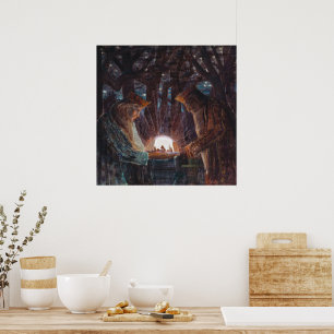 Märchen der Könige Mikalojus Ciurlionis Poster