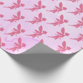 Märchen der Silhouette Geschenkpapier (Ecke)