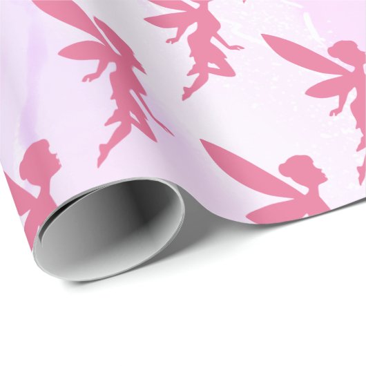 Märchen der Silhouette Geschenkpapier (Rolleneckpunkt)