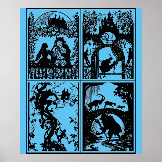 Märchen Designs Kollektion Poster (Vorne)