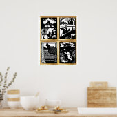 Märchen Designs Kollektion Poster (Küche)