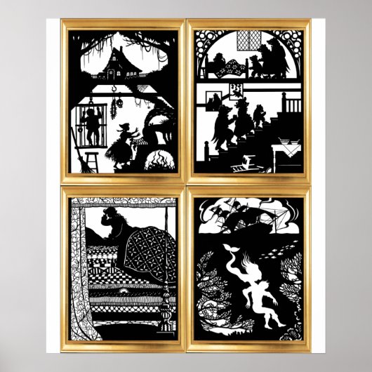 Märchen Designs Kollektion Poster (Vorne)