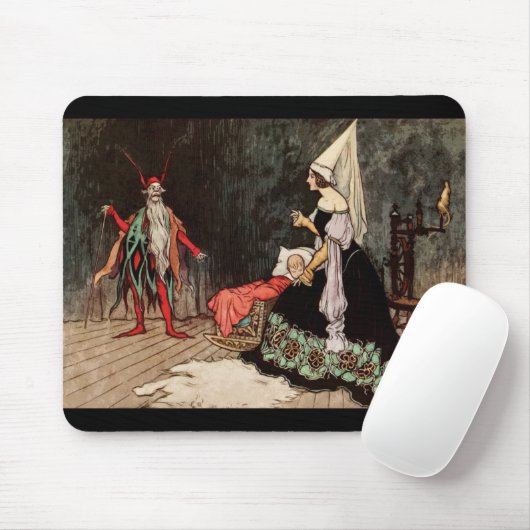 Märchen Dornröschen Mousepad (Mit Mouse)