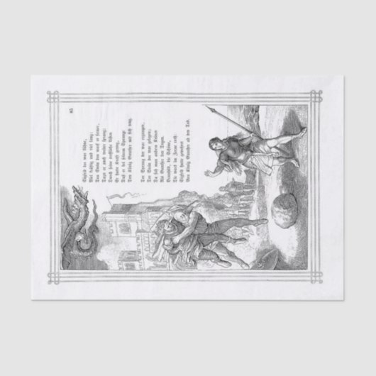 Märchen drei seidenpapier (Vorderseite)