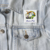 Märchen-Einhorn Button (Beispiel)