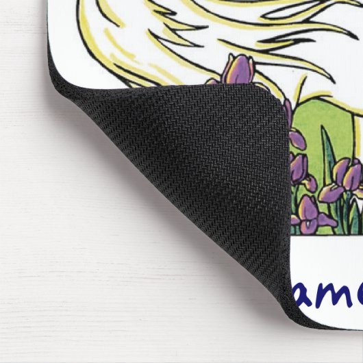 Märchen-Einhorn Mousepad (Ecke)