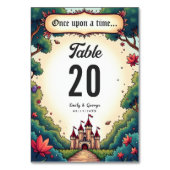 Märchen einmal auf der Burg Wilhelm Tell Tischnummer (Vorderseite)
