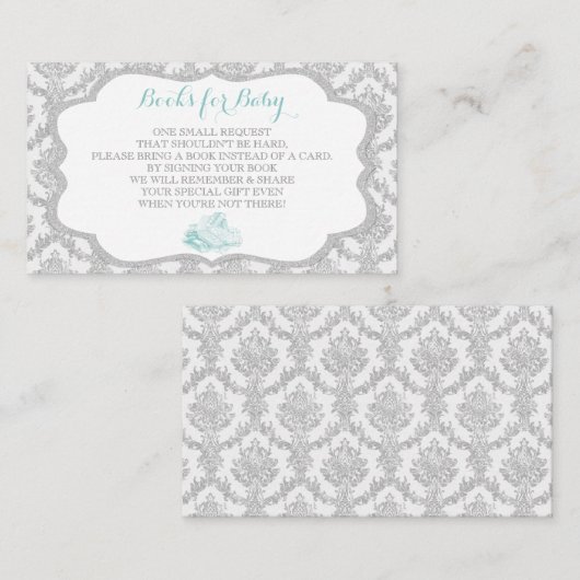 Märchen einmal nach einem Time Book Request Grau M Begleitkarte (Vorne/Hinten)