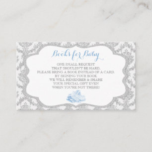 Märchen-einst Buch-Antrag-graues Blau Begleitkarte