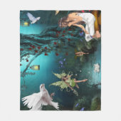 Märchen Fleecedecke (Vorderseite)