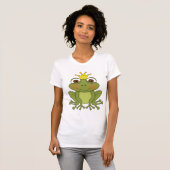 Märchen-Frosch-Prinz With Crown T-Shirt (Vorne ganz)