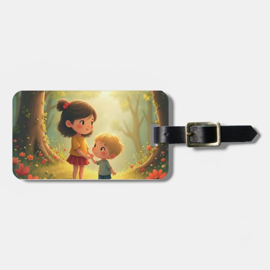 Märchen Gepäckanhänger (Vorderseite horizontal)
