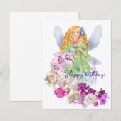 Märchen, Glücklicher Geburtstag! Mitteilungskarte (Vorne/Hinten)