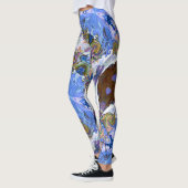 Märchen-Herzen Blaue Leggings (Links)