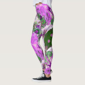 Märchen-Herzen Rosa Leggings (Links)