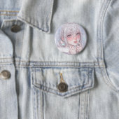 Märchen im Frost: Ästhetisches Wintermädchen mit G Button (Beispiel)