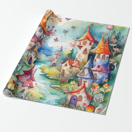 Märchen im Märchenland Geschenkpapier (Ungerollt)
