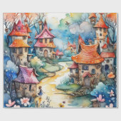 Märchen im Märchenwappenpapier Geschenkpapier (Flach)