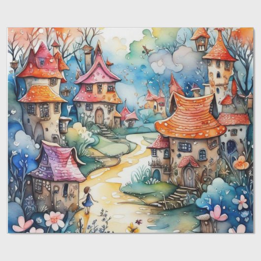 Märchen im Märchenwappenpapier Geschenkpapier (Flach)