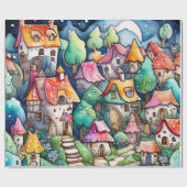 Märchen im Märchenwappenpapier Geschenkpapier (Flach)