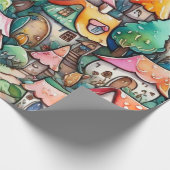 Märchen im Märchenwappenpapier Geschenkpapier (Ecke)