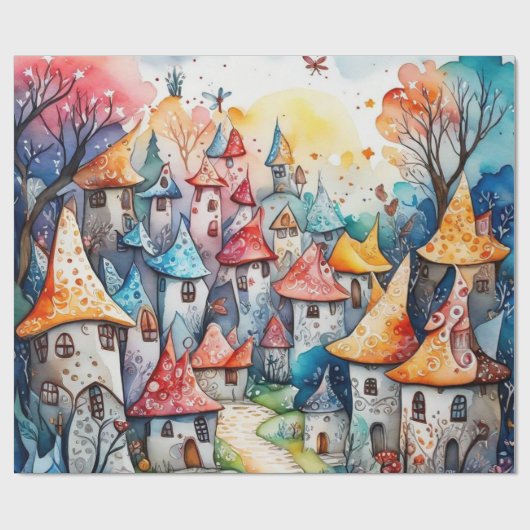 Märchen im Märchenwappenpapier Geschenkpapier (Flach)