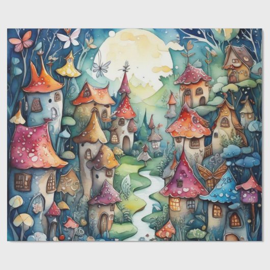 Märchen im Märchenwappenpapier Geschenkpapier (Flach)