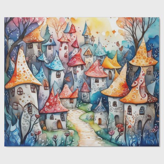 Märchen im Märchenwappenpapier Geschenkpapier (Flach)