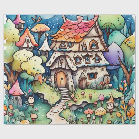 Märchen im Märchenwappenpapier Geschenkpapier (Flach)