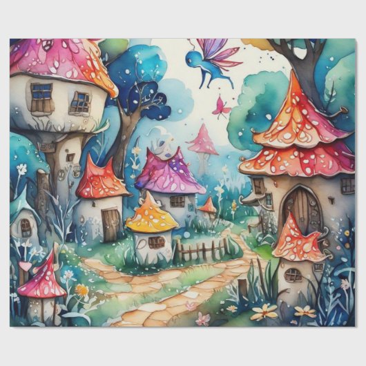 Märchen im Märchenwappenpapier Geschenkpapier (Flach)