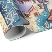 Märchen im Märchenwappenpapier Geschenkpapier (Rolleneckpunkt)