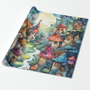 Märchen im Märchenwappenpapier Geschenkpapier