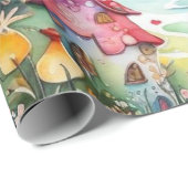 Märchen im Märchenwappenpapier Geschenkpapier (Rolleneckpunkt)