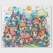 Märchen im Märchenwappenpapier Geschenkpapier (Flach)