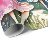 Märchen im Märchenwappenpapier Geschenkpapier (Rolleneckpunkt)