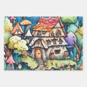 Märchen im Märchenwappenpapier Geschenkpapier Set (Vorderseite 3)