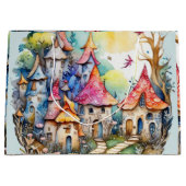 Märchen im Märchenwappenpapier Große Geschenktüte (Vorderseite)