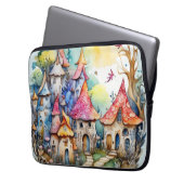 Märchen im Märchenwappenpapier Laptopschutzhülle (Vorderseite Links)