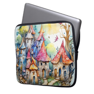 Märchen im Märchenwappenpapier Laptopschutzhülle