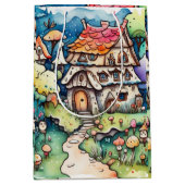 Märchen im Märchenwappenpapier Mittlere Geschenktüte (Vorderseite)