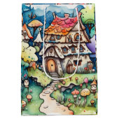 Märchen im Märchenwappenpapier Mittlere Geschenktüte (Rückseite)