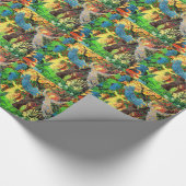 Märchen im Wald Geschenkpapier (Ecke)