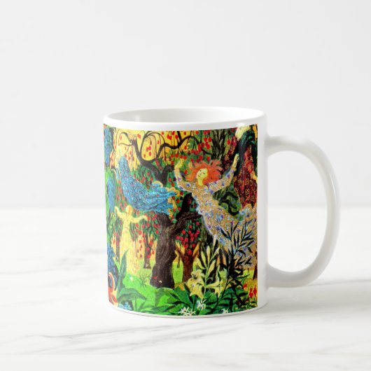 Märchen im Wald Kaffeetasse (Rechts)