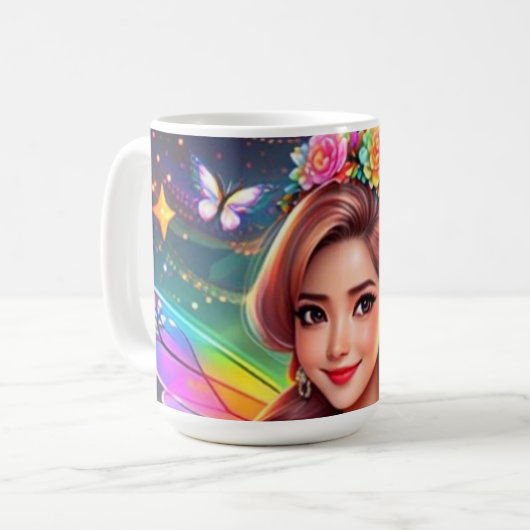 Märchen Kaffeetasse (Vorderseite Links)