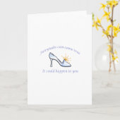 MÄRCHEN KÖNNEN KOMMEN WAHR KARTE (Gelbe Blume)