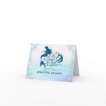 Märchen-Meerjungfrau unter dem Meer danken Ihnen