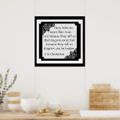 Märchen sind.. Poster (Küche)