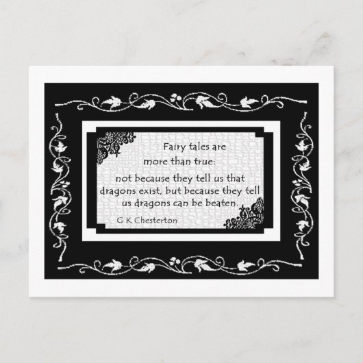 Märchen sind.. Postkarte (Vorderseite)